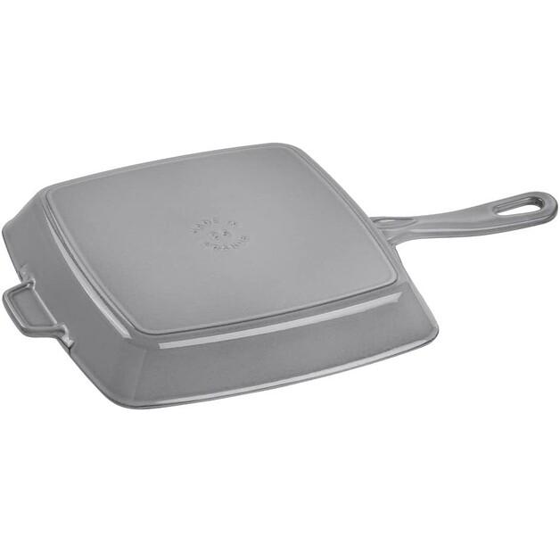 Сковорода Zwilling Staub американская для гриля квадратная 26x26 см серая (40510-431-0)