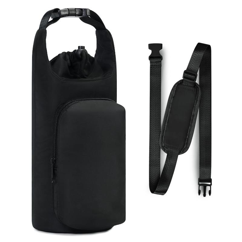 Water Bottle Carrier Bag with Straps Adjustable Shoulder Bag Accessories Walking Picnic Bottle&Cup Accessories Thermal Sleeve