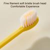 Student Toothbrush with Dust-Proof Storage Bristle Sensitive Gums Tube Soft Compact Portable Travel Toothbrush