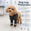 Breathable Dog Leg Support Sleeve Soft Dog Knee Pads Dog Recover Legs Pad  For Dog Front Leg