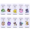 Animation Game Peripheral Toys Keychain Bulbasaur Litten Pikachu Jigglypuff Transparent Acrylic Creative Gift Pendant