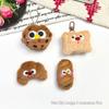 Cartoon Cookie Plush Brooch and Hair Clip Accessory