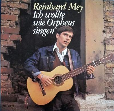 LP Record REINHARD MEY - Ich Wollte Wie Orpheus Singen INT160044 Intercord Germany Pop Used