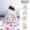 1pc Marie Printing Blanket - Soft, All-Season Throw for Living Room, Bedroom,Travel