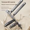 Wall-Mounted No-Drill Rotating Towel Rack and Shelf for Bathroom Storage