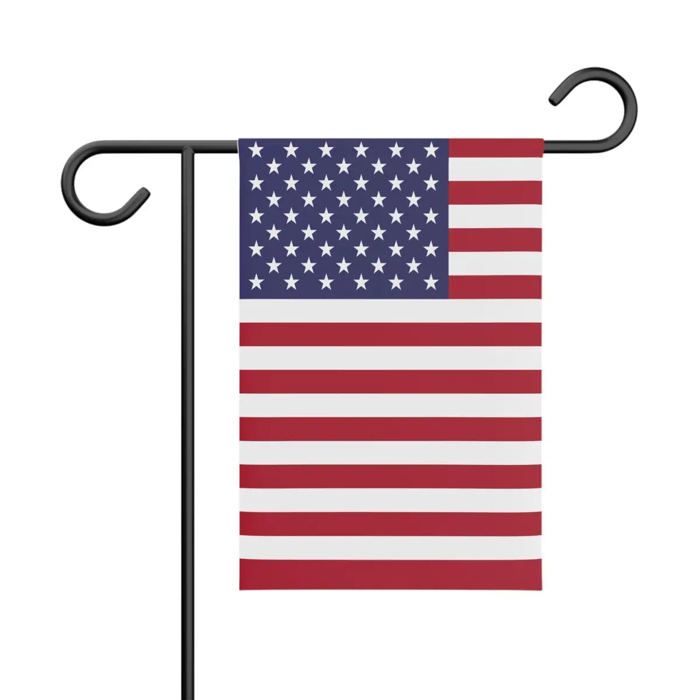 Drapeau - États-Unis - 32 X 47.5 Cm - Polyester - Impression Recto/verso - Jardin Extérieur