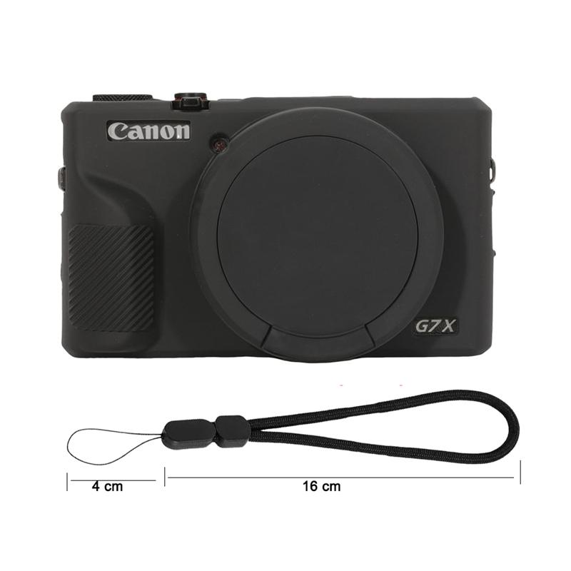 For Canon G7XIII G7X3 Silicone Case Camera Body Cover Protective Casing for Canon Powershot G7X Mark III Camera Accessories