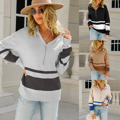 2025 Spring New Women's Sweater Cover Knitted Sweater Large Size Long Sleeve Sweater Women