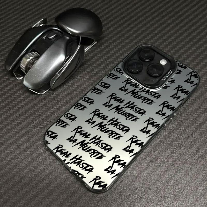 

Hot Rapper Anuel AA Fashion Phone Case For iPhone 17 Air 16e 15 14 13 12 11 Pro Max Plus Mini SE Anti Fall Matte Back Cover iPhone 12 Pro Max