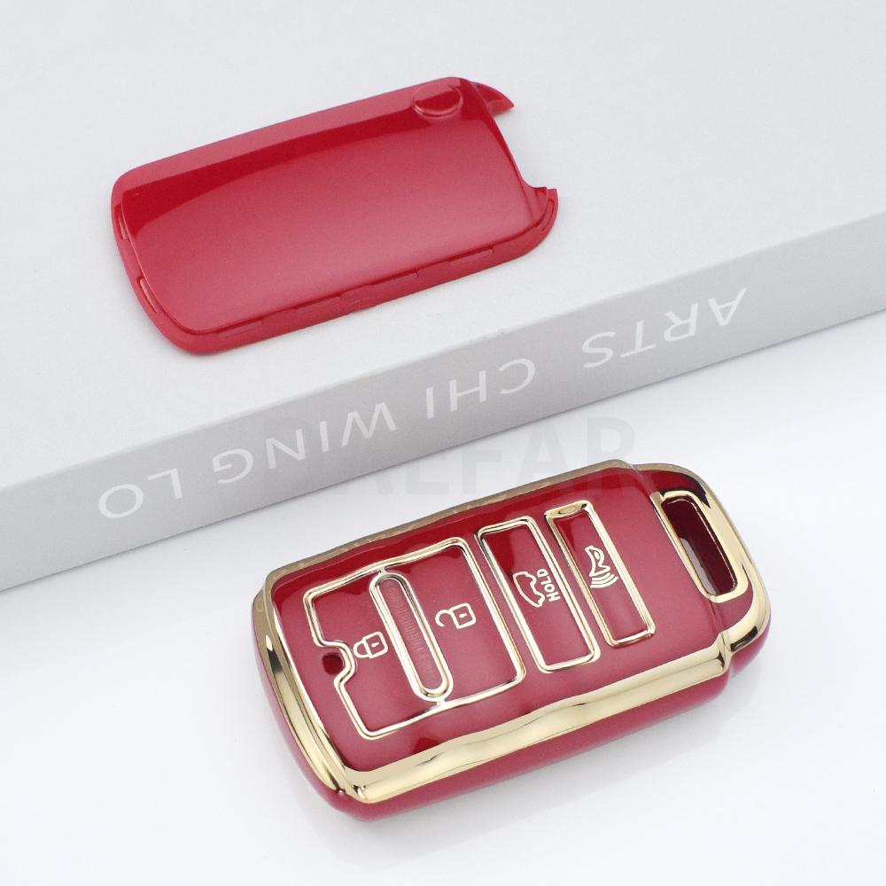 4 Buttons TPU Auto Shell Fob Cover Holder For KIA Cadenza K9 K7 K-04 Sorento K900 and New K7 Car Key Case Keychain Protector