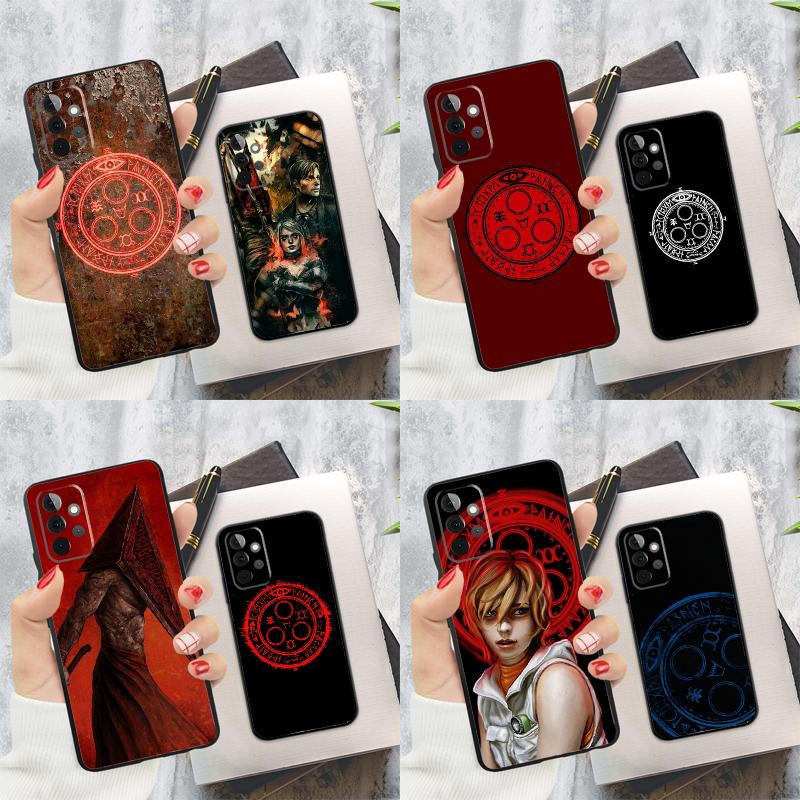 Halo of the Sun Silent Hill Phone Case For Samsung Galaxy A54 A34 A14 A55 A35 A25 A15 A52 A32 A12 A51 A71 A13 A33 A53