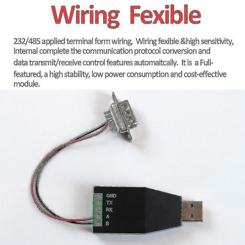 Usb To Rs232 Rs485 Usb Serial Communicat Module Indrial Grade Usb-232/485 Signal Converter
