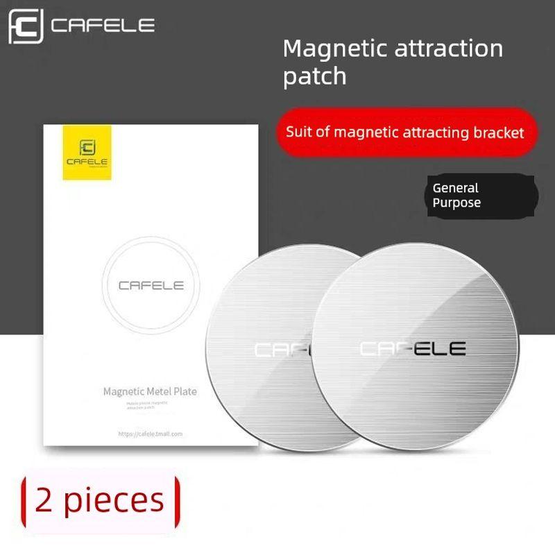 

Kafeila Car Mount Phone Holder Magnetic Navigation Magnet Sheet Magnetic Adhesive Patch Universal Adhesive Accessories [Pack of 2] Magnetic Glossy Magnetic Patch