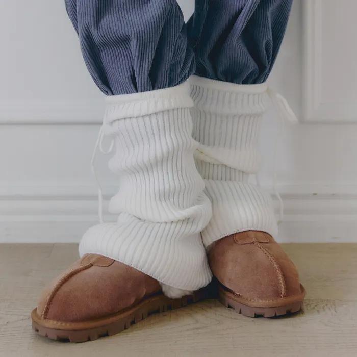 Ribbon Loose Fit Leg Warmers 5 Colors