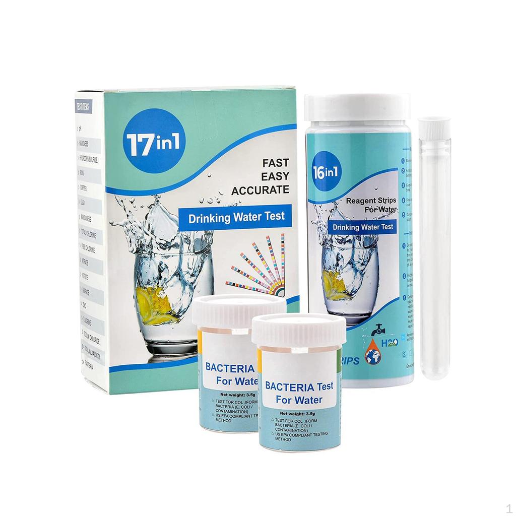Water Testing Set Home Tap and Well Test Set,Quick Accurate Professional Quality