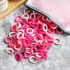 50/100 Stück Kinder elastische Haarbänder Mädchen Gum Scrunchie Gummiband für Kinder Nylon Haargummis Stirnband Baby Haarschmuck