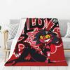 Custom Helluva Boss Black Humor Animated Musical Film Blanket Warm Fleece Soft Flannel Throw Blankets for Bedding Outdoor Autumn