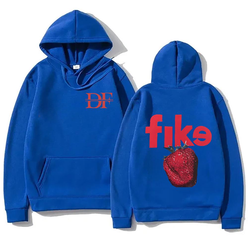 Dominic Fike Strawberry Hoodie Unisex Hiphop Style Sweatshirts  Artist Band Casual Clothes  Alternative Music Concert Tour Hoody