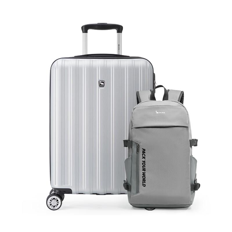 Aishiwu Hardside Luggage Set with Backpack