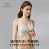80S Lanjing Tencel Fixed Cup - Yingshi Thin Front Buckle Tank Top Pregnant Breastfeeding Bra