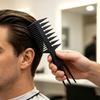 3ks Hřeben na úpravu vlasů se širokými zuby Hřeben na vlasy Hřeben s texturou Pro uhlazené vlasy Undercut Antistatický hřeben Sada hřebenů na styling pro muže