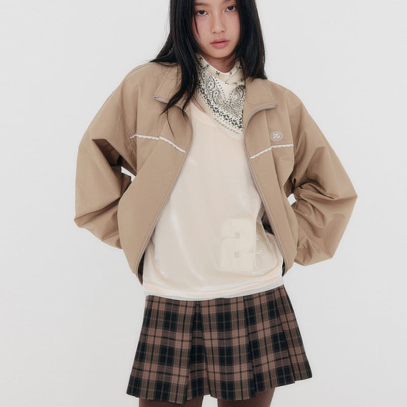 zeezeezee Printed Silky Scarf _ 4 Colors