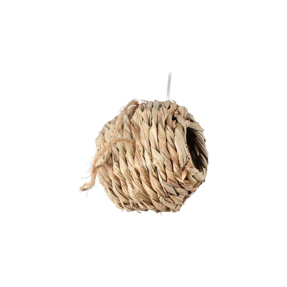 Hand Woven Grass Bird Nest Decorative Hummingbird Birdhouse Hanging Hummingbird Nest House  Outdoor