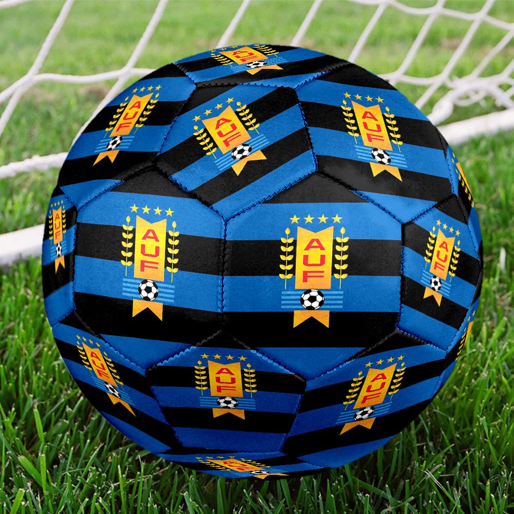 National Football Crest Printed Size 5 Soccer Balls, High-Quality, Anti-Slip, Protective Football, A Unique Gift , Birthdays, Christmas Gifts