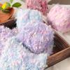 Colorful Bubble Yarn Soft Fluffy Texture Hand Woven Yarn New Mohair Yarn for Crochet