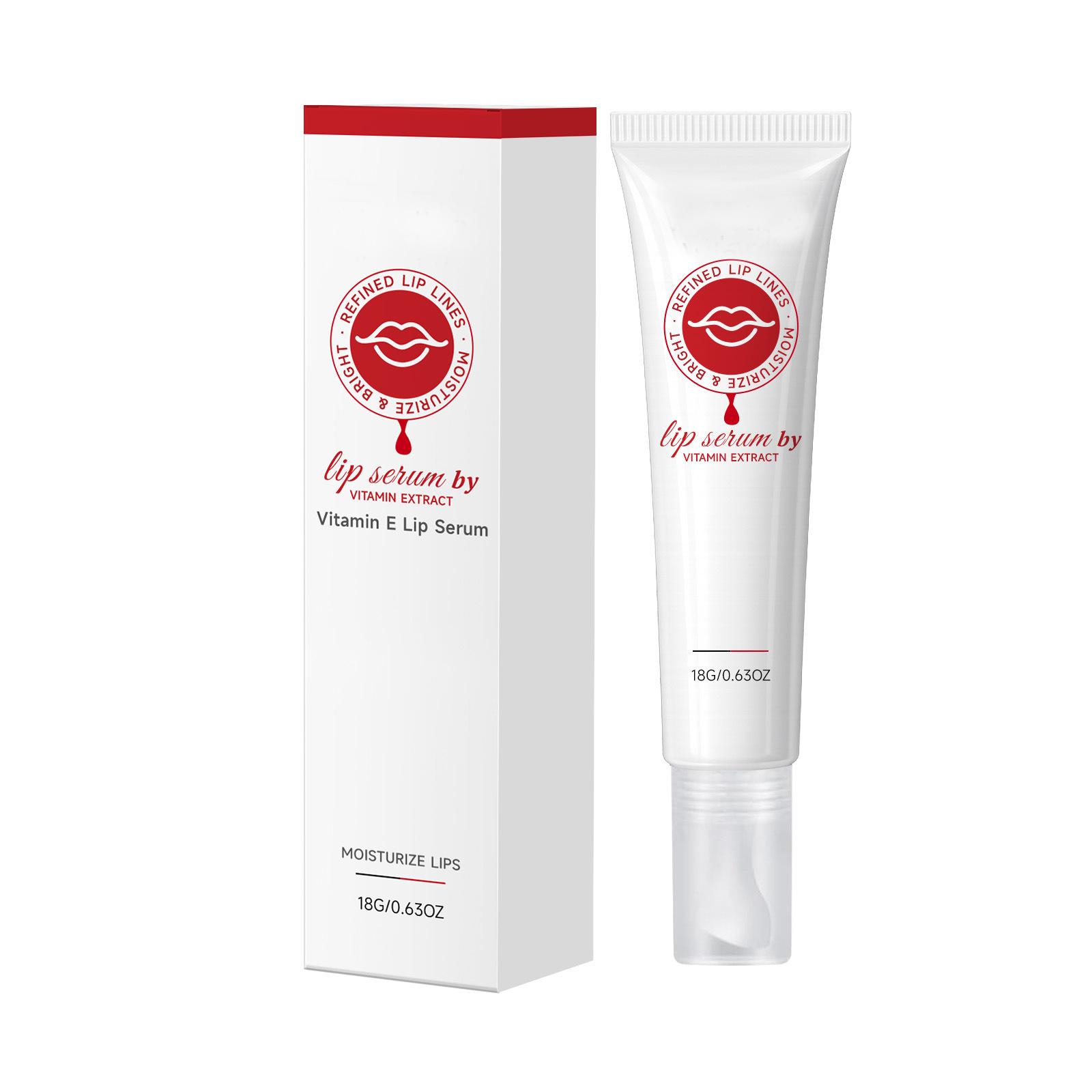 Lip Moisturizing Serum E Nourishing Serum Lip Moisturizing Lip Balm To Lighten Lip Lines Lips(1pc белый
