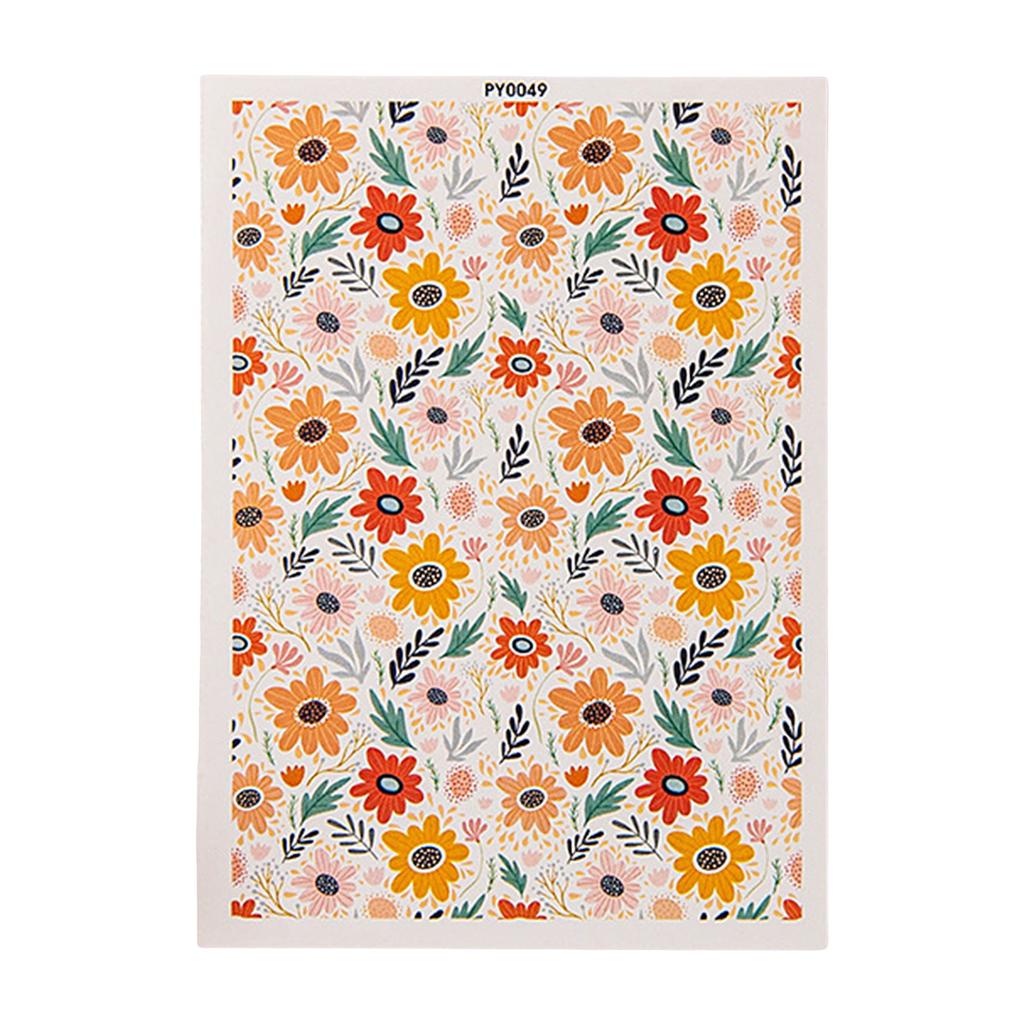 Ton Aquarell Transferpapier DIY Drucken Blume Blatt Papier Keramik Schmuck Ohrringe Keramik Druckwerkzeug Handgefertigt