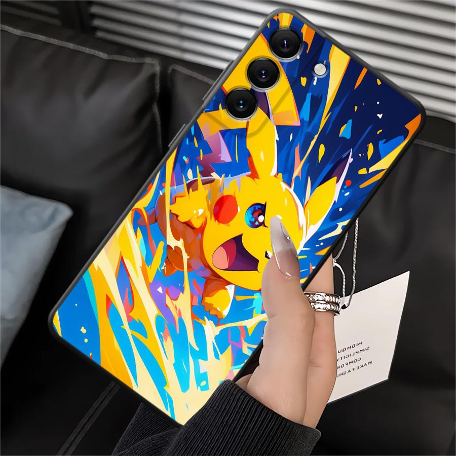 

Милый чехол-футляр для телефона Pokemon Pikachu для Samsung Galaxy A05 A15 A70 A04 A06 A13 A20 A50 A17 A16 A40 A12 Galaxy A03