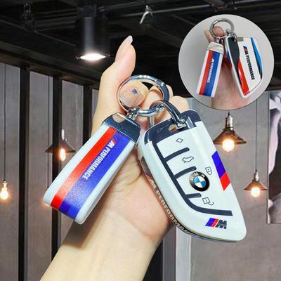 BMW X1/X3/X5/3 Series/iX3/325Li/530/320Li Key Case with Blade and Buckle for X2/X6
