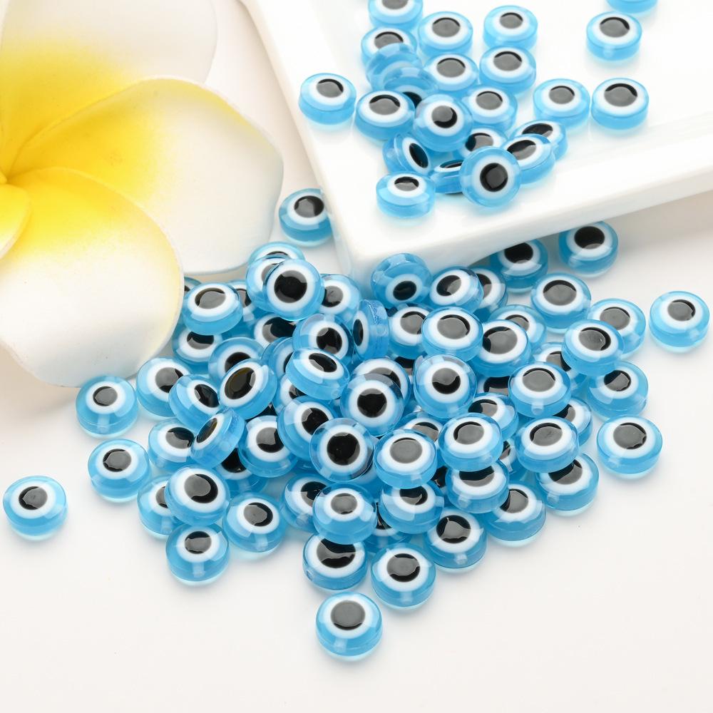 Resin Fish Eye Round Beads for DIY Devil Eye Bracelets, Necklaces, and Accessories