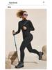 Cross-Border Yoga Bodysuit: High-Elastic, Hip-Lifting, Zipper Cardigan, Long Sleeve Fitness Wear