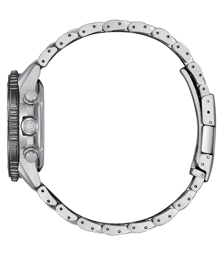 Citizen Ceas Bărbătesc Cronograf Eco-Drive 40mm Cadran Oțel Inoxidabil CA4664-60W