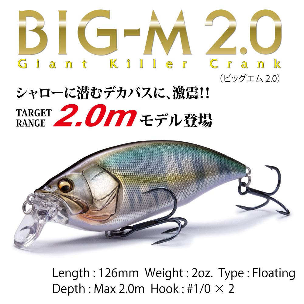 Megabass Wagin Hasu BM BIG-M 2.0