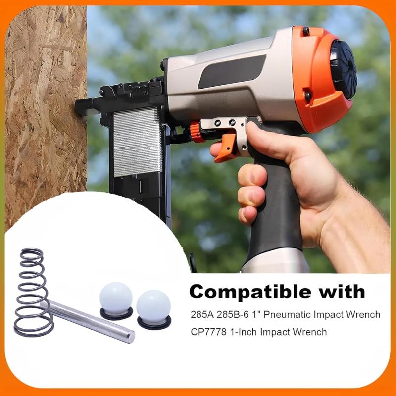 Professional Impact Wrench Valves Maintenance Set Includes Plunger O-Rings Ball For Efficient Equipment Restorations