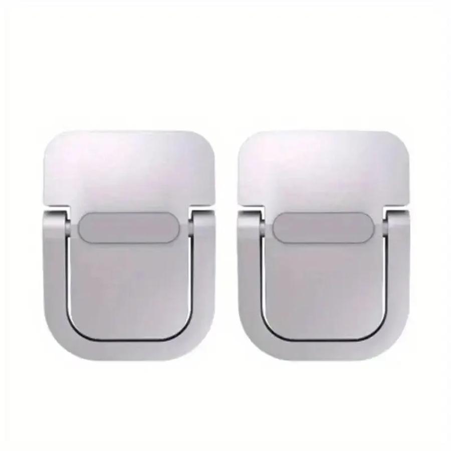 

2PCS Portable Keyboard Riser for 10 - 18 inch Laptops macbook Mini Invisible Laptop Stand for Desk Computer Keyboard Notebook белый