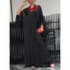 Summer Women's Fashion Casual Satin Ruffle Sleeve Ruched Long Maxi Dress for European American