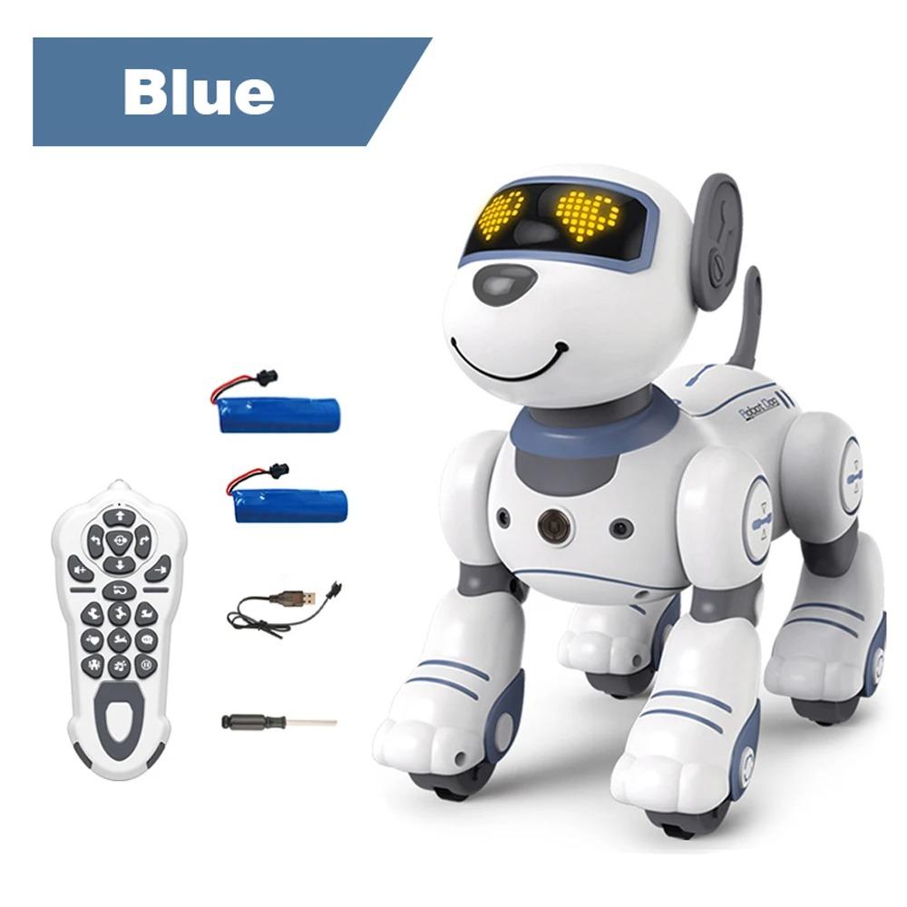 Intelligent Remote Control Robot Dog Electronic Stunt Voice Command Programmable Touch-sense Music Song Children's Toys for Boys
