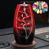 Burner Holder Ceramic Flowing Back Censer with 50 Cones