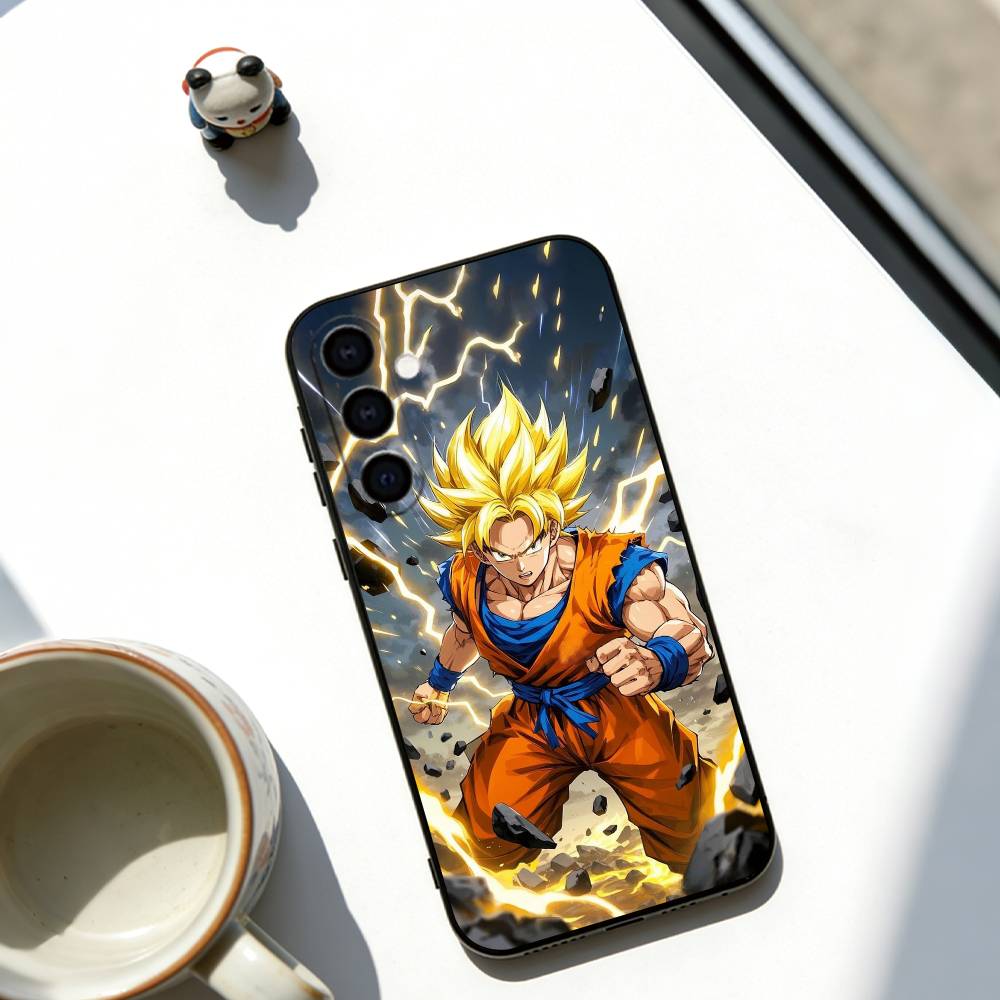 Dragon Ball Goku Phone Case For Samsung Galaxy A73,A72,A71,A70,A53,A52,A51,Others Soft Black Cover