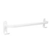 Towel Bar Thickened Wall Mounted Rust Proof Space Aluminum Bath Towel Rack with Hooks for Bathroom
