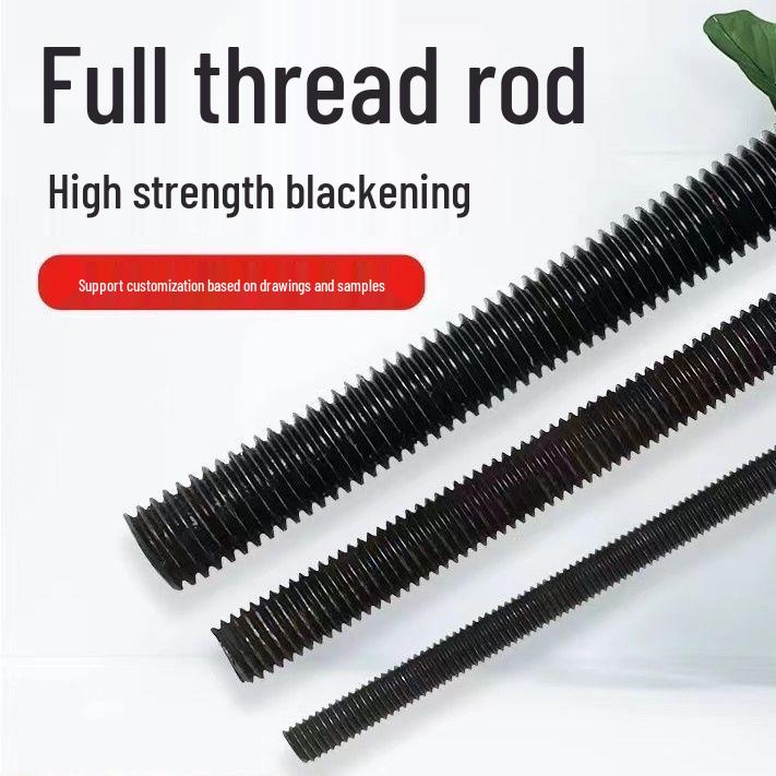High-Strength Full Thread Lead Screw, 10.9 & 12.9 Grade, M8, National Standard
