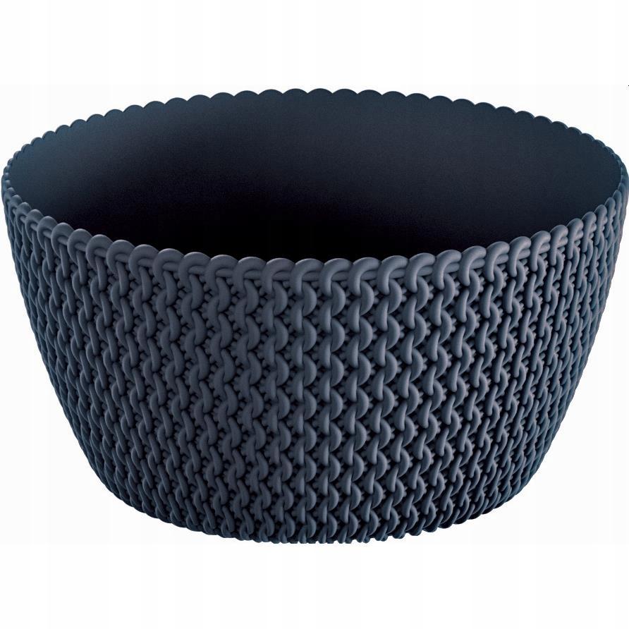 SPLOFY Round Plastic Bowl Planter