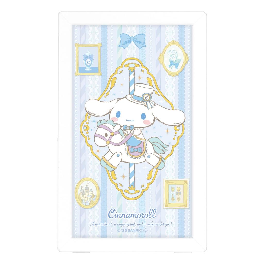 Gourmandies Sanrio Characters Photo Frame AC Tap, Cinnamoroll SANG-306CN