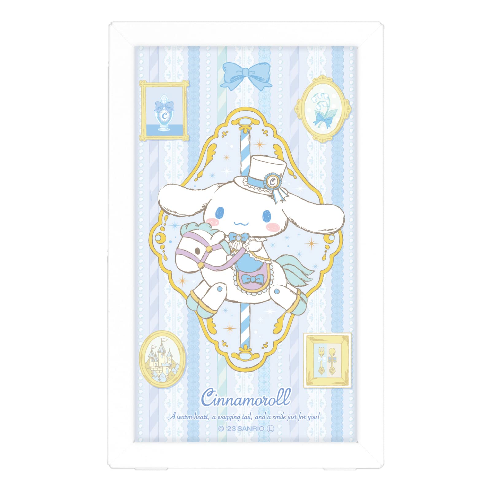 

Gourmandies Sanrio Characters Photo Frame AC Tap, Cinnamoroll SANG-306CN