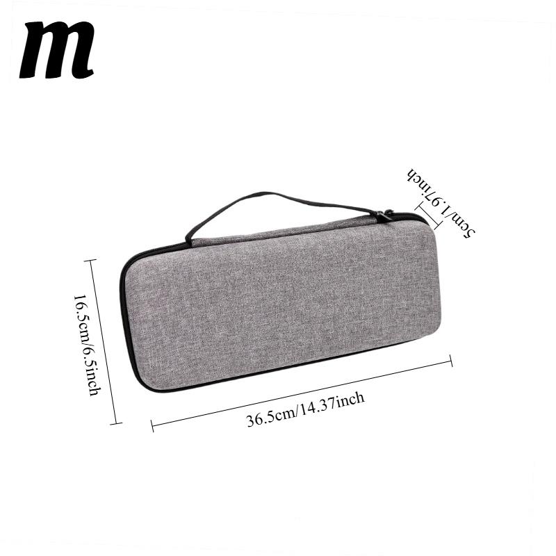 1pc EVA Hard Case for Mechanical Keyboard 61% To Full Size, Waterproof Shockproof Protective Sleeve for Gaming Office Travel