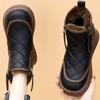 Snow Boots, Women's Fleece and Thickened Cotton Shoes, Waterproof, Anti-slip and Warm Ankle Boots